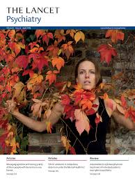 Each monthly issue of the lancet psychiatry features original clinical research, expert reviews, and provocative comment and opinion in mental health, providing a clear, independent perspective about. The Lancet Psychiatry April 2019 Volume 6 Issue 4 Pages 273 356 E11