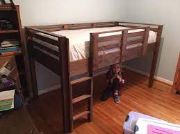 In 2014, i found a design and plans on ana white's website for a camp loft bed. Low Loft Bed Ana White