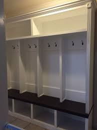 Optional Drawers Entryway Mudroom Locker Halltree Entryway Bench Drop Zone Fancy Trim Casier Diy Vestibules Meuble Salle De Bain