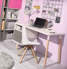 The mocka trestle desk provides a generous workspace, while adding a hint of contemporary industrial design to home office and study spaces. Desing Desk Table With Drawers Kid S Desks