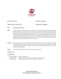 Company travel policy text version 1.o. Company Vehicle Policy Version 1 2 Pages 1 8 Flip Pdf Download Fliphtml5