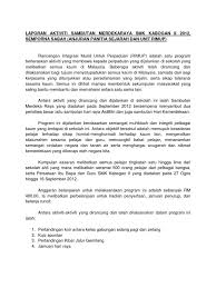 11 februari 2006 di sjk(c) chung hua. Laporan Aktiviti Rancangan Integrasi Murid Untuk Perpaduan