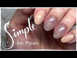 Neutral Spring Gel Polish Nail Tutorial Youtube Gel Nail Polish Gel Polish Nail Tutorials