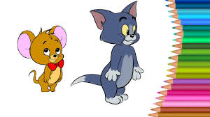 There are many high quality coloring pages on any topic. Tom Jerry Coloring Pages Colours For Kids Kids Drawing Colors For Children Cartoon Youtube