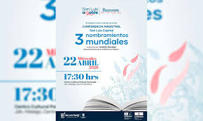 SLP fortalece su proyección internacional con conferencia de la UNESCO