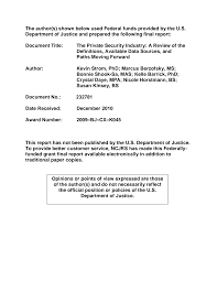 How to be a security guard in colorado how to get my ? Https Www Ncjrs Gov Pdffiles1 Bjs Grants 232781 Pdf