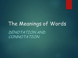 Maybe you would like to learn more about one of these? Do Now Select Two Words From The Following List Confident Cocky Humorous Serious In Your Notebook Write The Denotative Literal Meaning And Write Ppt Download