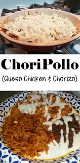 Maybe you would like to learn more about one of these? Reviews Chews How Tos Choripollo Chorizo Chicken With Queso