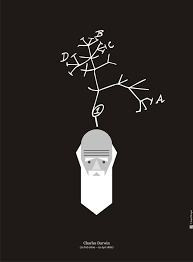 Darwin Poster Posteres De Ciencia Tatuagem De Darwin Arte Visionaria