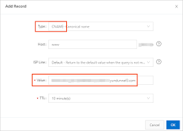 Cname or canonical name record is one of the types of dns records. Change A Dns Record Website Access Alibaba Cloud Documentation Center