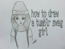 Drawing Tutorial How To Draw And Color A Girl With Starbucks Chocolate Youtube Teenage Drawings Cute Drawings Tumblr Drawings Easy