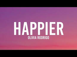 Olivia Rodrigo Happier Lyrics She Beautiful She Looks Kind Tiktok Song Youtube