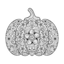 Squash the pumpkin flat and sli. Free Printable Pumpkin Coloring Pages For Kids