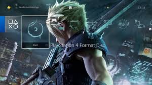 Playstation Final Fantasy Vii Remake Ps4 Theme Facebook