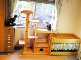 手作りキャットタワーを紹介します マンションや戸建ての室内で飼われている方も多いと思いますがそんな方の悩みは 柱や家具の引っ掻き傷だと思います そんな方の悩みを少しでも解消できるキャットタワーです これが製作図面です キャットタワー 猫部屋 家具の