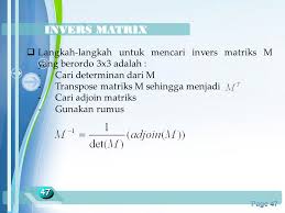 Sri hartati nim 06022681318056 3. Matriks Ppt Download