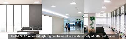 The most common is that the wire leading to that socket crosses another powered wire and this crossing causes an inductance room lighting is usually measured in lux. Avanlo 12 Inch Dimmable Led Square Flush Mount Recessed Retrofit Ceiling Lights 24w 150w Replacement 1680lm 3000k Warm White Energy Star Etl Installs Into Junction Box Or Recessed Can Amazon Com