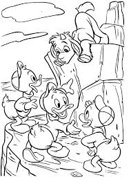 Donald Duck And Nephews In Duck Tales Coloring Pages Cartoon Coloring Pages Puppy Coloring Pages Disney Coloring Pages