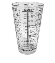 Amazon Com 2 Cup Mix N Measure Glass Measuring Cup Clear Kitchen Dining Glass Measuring Cup Dry Measuring Cups Cup