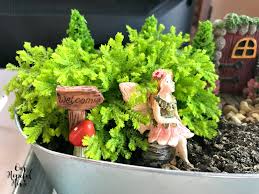 These cute looking fairy gardens are really amazing. Our Hopeful Home How To Make A Fairy Garden On A Budget