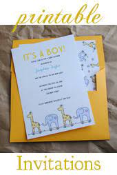 Or choose my printing service for home delivery or next day pick up of your invitations at your local discount store or pharmacy photo counter. Make Your Own Baby Shower Invitations