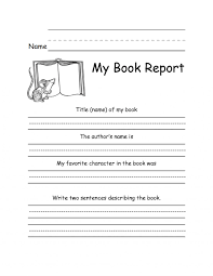 Worksheet Ideas Printable Books For Firstrade Book Report Regarding 4th Grade Boo 2nd Grade Books Kindergarten Book Report Book Report Template Middle School
