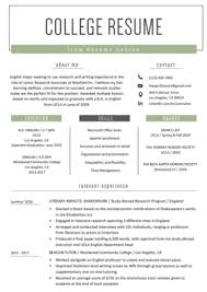 Internship Resume Samples Writing Guide Resume Genius