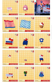 Amiibo Cards Sanrio Hello Kitty Animal Crossing Welcome Amiibo Animal Crossing Qr Animal Crossing