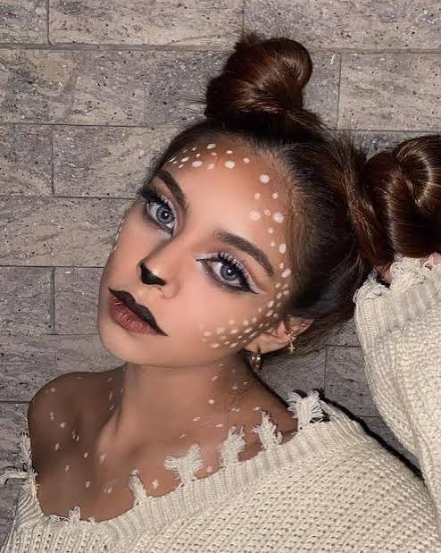13 STUNNING DEER MAKEUP FOR HALLOWEEN - Anuri's Journey