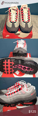 Nike Air Max 95 Og White Solar Red Granite Dust S Nike Air Max 95 Og At2865 100 White Solar Red Granite Dust Size Me Nike Air Max 95 Nike Air Max Air Max 95
