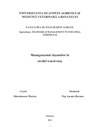 Raluca narcisa alexandru anul ii timişoara 2020 universitatea de ştiinţe agricole şi medicină. Pdf Universitatea De È™tiinÈ›e Agricole È™i MedicinÄƒ VeterinarÄƒ A Banatului Facultatea De Management Agricol Specializare Inginerie È™i Management In Industria Turismului Managementul DeÈ™eurilor La Nivelul Ununi OraÈ™ Ancu Roxana Academia Edu