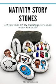 Birth Of Jesus Story With Pictures Nativity Story Stones Christmas Story Stones Birth Of Jesus Story Stones Manger Scene Story Stones Nativity Story Starters The Nativity Story Story Stones A Christmas Story
