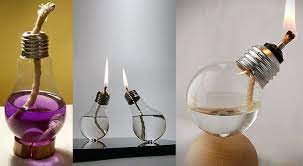 Diy Home Decor With Recycled Materials The Royale Diy Lamp Home Diy Oil Lamps