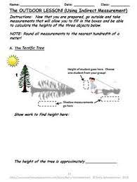 See more ideas about measurement worksheets, worksheets, math measurement. Similar Figures Indirect Measurement Using Similar Triangles To Find Heights Similar Triangles Middle School Math 7th Grade Math