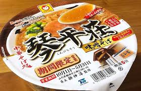 琴平荘 のカップ麺 味噌そば 白味噌スープに鯛の旨味を利かせた限定人気メニューが登場 お菓子 カップ麺 そば