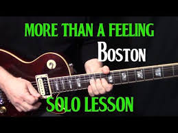 How To Play More Than A Feeling On Guitar By Boston Guitar Solo And Fills Lesson Youtube Acoustic Guitar Lessons Lead Guitar Lessons Learn Guitar Chords