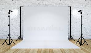 Photo Studio Lighting Set Up With White Backdrop 3d Rendering Stock Image Image Of Creative Rendering 138967201