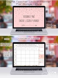 Digital Planning Lesson Planner Teacher Planner Teacher Lesson Planner