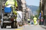 Work gets under way to widen the pavements in Via Laietana | Urban ...