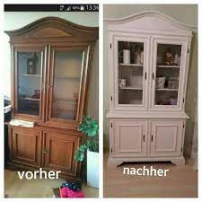 Flohmarkt fund der fertige schrank eiche rustikal eiche rustikal mit kreidefarbe neu gestaltet eiche rustikal Vitrine Eiche Rustikal Eiche Rustikal Mobelverschonerung Mobel Restaurieren