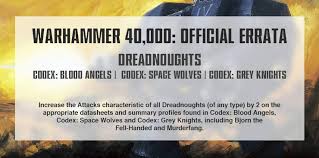 Bjorn The Fell Handed Datasheet Did Gw Just Fix Dreadnoughts New Errata Spikey Bits