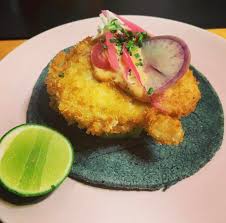 We did not find results for: This Is A Deep Fried Oyster With Panko In A Taco Here En Baja California Sur We Call It Ostion De Piedra And It Grows In The Pacific Coast The Taco Went