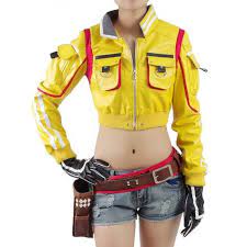 Final Fantasy Xv Cindy Hammer Head Yellow Leather Jacket Jackets Celebrity Jackets Yellow Leather