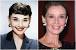 Audrey Hepburn Purple Eyes