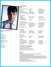 The acting resume template is a must have tool in any actor's arsenal. How To Write And Actor Resume