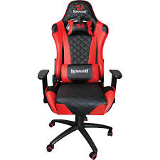 Redragon k552 mechanical gaming keyboard rgb led rainbow backlit wired keyboard with red switches for windows gaming pc (87 keys, black). Redragon King Of War Gaming Chair Black And Red Syntech