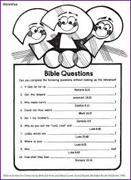 Answer Different Questions From The Bible Kids Korner Biblewise Childrens Church Lessons Bible Activities For Kids Bible Questions