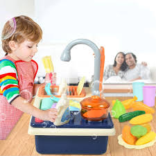 abcaptain kitchen sink playset electric