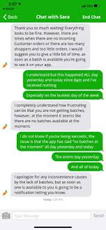 Order from your local restaurants, cook great dinners, and get groceries, all from the comfort of home. Contacted Instacart Because Since New Update All I Ve Have Is No Batches Available At The Moment This Is Their Response Instacart