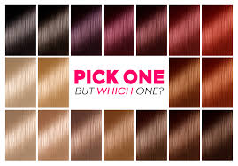 how to choose the best hair colour from hair colour charts